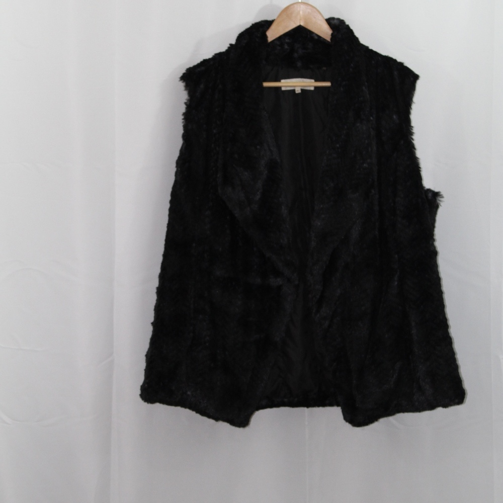 Plush Faux Fur Vest